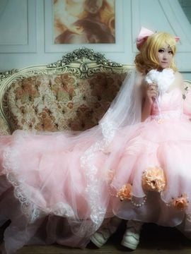 《背德之花》镜音铃背德之花礼服C O S P L A Y_背德の花 (14)