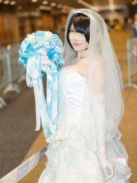 时崎狂三--婚纱 COS_会喜欢我的狂三吗？ (5)