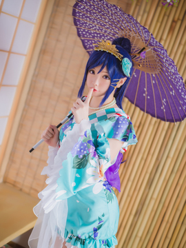 《love live sunshine》松浦果南浴衣 C O S P L A Y_0004