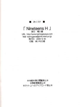 [次元汉化组] (C75) [鴨川屋 (鴨川たぬき)] Nineteens H (魔法少女リリカルなのは)_020_14