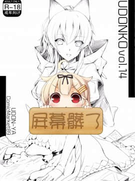(C89) [うどんや (鬼月あるちゅ、ZAN)] UDONKO vol.14 [屏幕髒了漢化]_img000