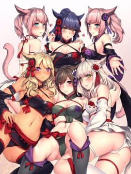 [らいおんおいる (或真じき)] みこって×はーれむ!! ～俺以外のFCメンが全員メスッテな件～ (ファイナルファンタジーXIV) [中国翻訳]_004