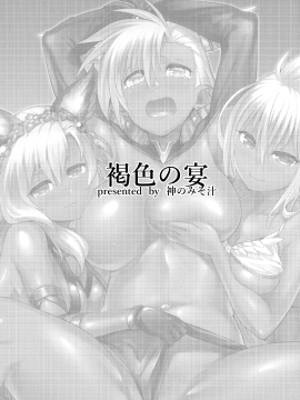 [好野尻個人漢化](C91) [神のみそ汁 (ミサオ)] 褐色の宴 (グランブルーファンタジー)_002
