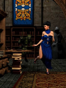 [Hibbli3D] Sorceress Lori - Beyond Death + Sold To Demons_B012