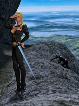 [Hibbli3D] Knight Elayne - Forbidden Areas_A003