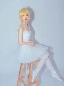 《Fate Stay Night》芭蕾saber C O S P L A Y_0011