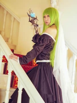 《叛逆的鲁鲁修》C.C魔王礼服 C O S P L A Y_0006