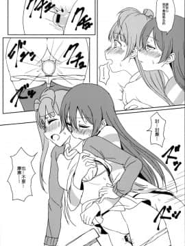 [沒有漢化](C89) [クチビルテリブル (九千ビノレ)] Chick ToGetHer! (ラブライブ!)_img018_