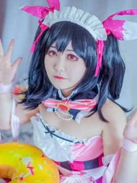 《Lovelive！》矢泽妮可情人节女仆 C O S P L A Y_0005