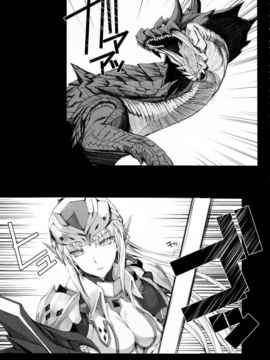 [空気系★汉化] (COMIC1☆6) [うどんや (鬼月あるちゅ、ZAN)] もんはんのえろほん12 (モンスターハンター)_003