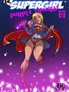 Supergirl Purple Trouble