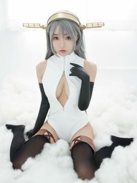 榛名COS（开胸泳衣版）_002