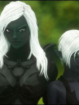 Vaesark CGS#020 - Zeerith and Triss_A preview CGS 020 _ Dark Skin 02