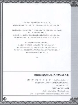 (例大祭SP2) [こーひーめーかー (TEL)] 神霊廟自機にいろいろさせて貰う本 (東方Project)_17