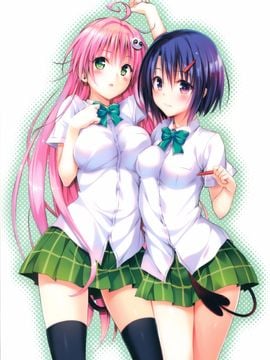 [矢吹健太朗] To LOVEる―とらぶる― ダークネス画集 Harem Gold_003