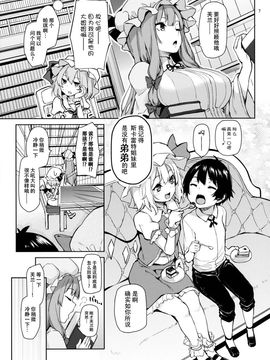 (例大祭13) [あんみつよもぎ亭 (みちきんぐ)] お世話しないでっフランお姉ちゃん! (東方Project)[迷途竹林漢化]_08