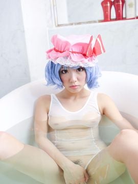 貧乳お嬢様レミリアのぷっくりロリマンを×××したい_099