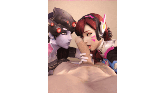 overwatch_1769136_D.Va_Overwatch_Widowmaker_animated_leeteRR_source_filmmaker