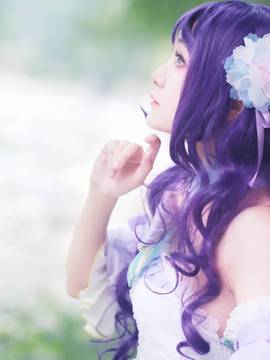 白色情人节东条希cos_飘落人间的白情天使 (15)