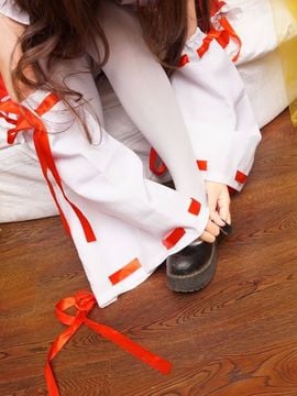 【MAFUYU系列】蘿莉神楽板 真冬 COS Reimu貓娘_010