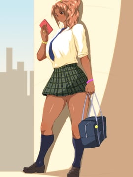 [Alter Maschine] 黒ギャルを彼氏にナイショでハメ旅行につれてった。_006