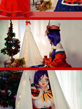《lovelive》东条希唱诗班觉醒ver C O S P L A Y_希 Merry Christmas！ (33)