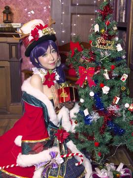 《lovelive》东条希唱诗班觉醒ver C O S P L A Y_希 Merry Christmas！ (35)