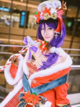 《lovelive》东条希唱诗班觉醒ver C O S P L A Y_圣诞觉醒希 (3)