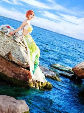 《lovelive》凛喵人鱼觉醒 C O S P L A Y_love live！人鱼觉醒凛喵 (3)