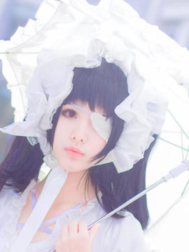 《约会大作战》时崎狂三雪白LOILTA洋装 C O S P L A Y_0003