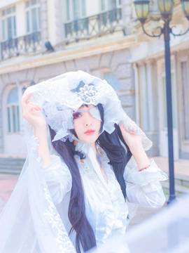《约会大作战》时崎狂三雪白LOILTA洋装 C O S P L A Y_0008