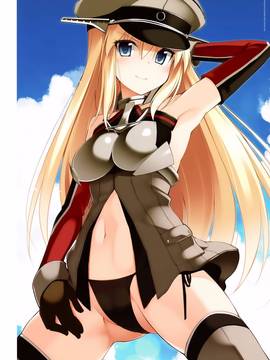 [文文+叢雲阻力小漢化] (C87) [Digital Flyer (大田優一)] ビスコレ -Bismarck Collection 2014- (艦隊これくしょん -艦これ-)_010
