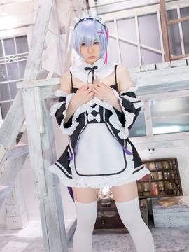 Reゼロから始めるうしじまのコスプレ生活 レム うしじまいい肉_003