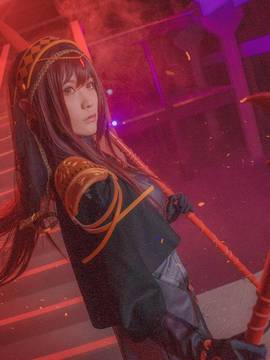 《FateGrand Order》师匠斯卡哈满破 C O S P L A Y_私は影の国の女王。異境、魔境の主。誰も私と並び立つことは無い (5)